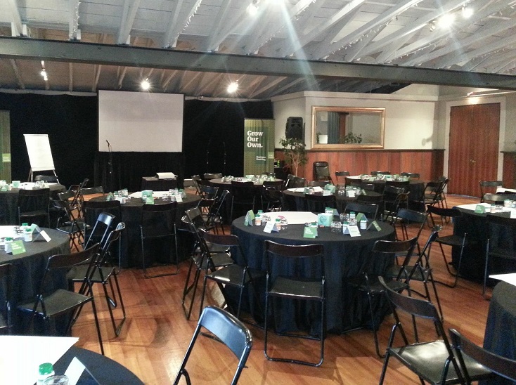 Gallery Image 9: Day meeting setup with drapes